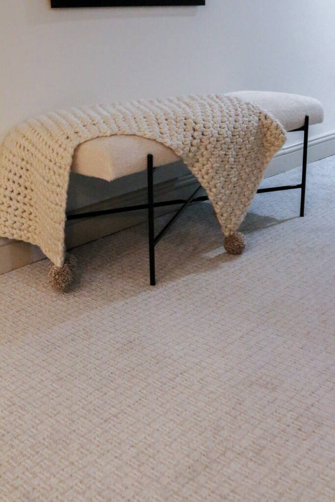 Finished Naperville basement remodel soft family-friendly carpet.