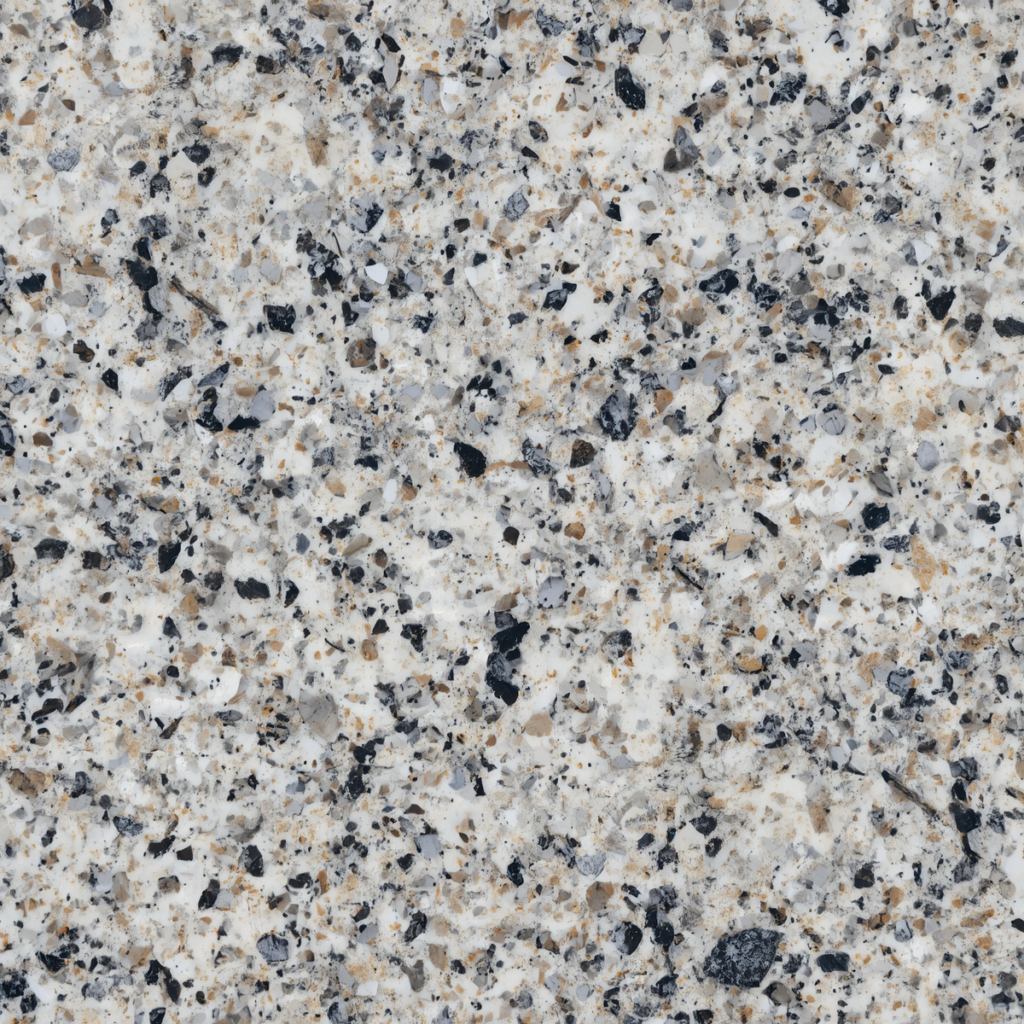 Granite countertop surface
