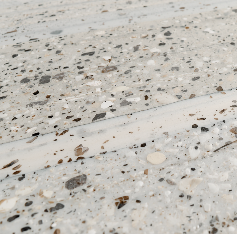 Quartz countertop surface