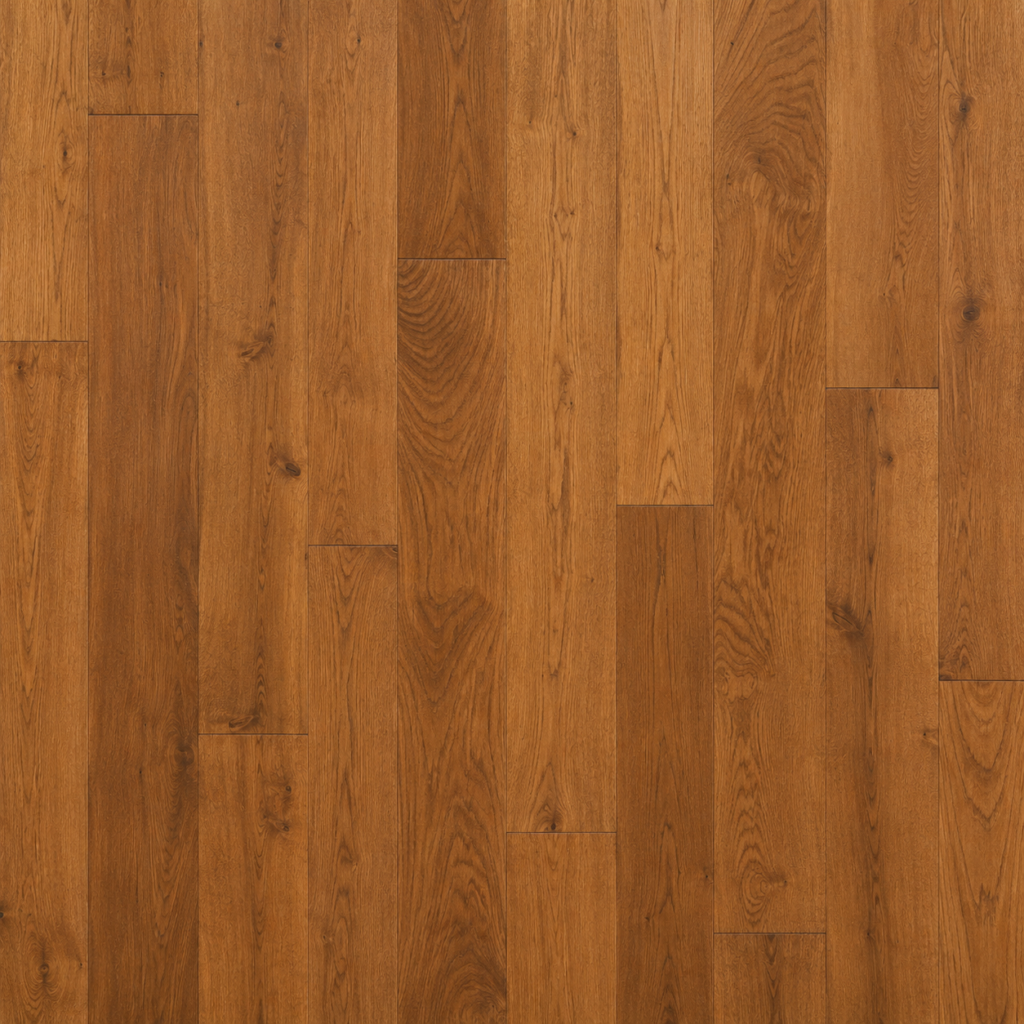 Hardwood flooring finish example