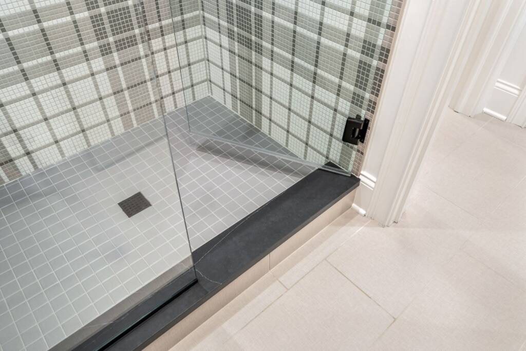 Kids bathroom shower