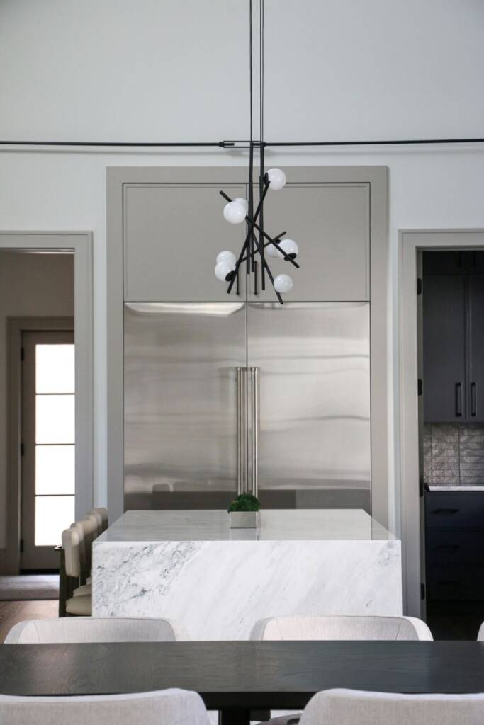 Naperville luxury marble kitchen